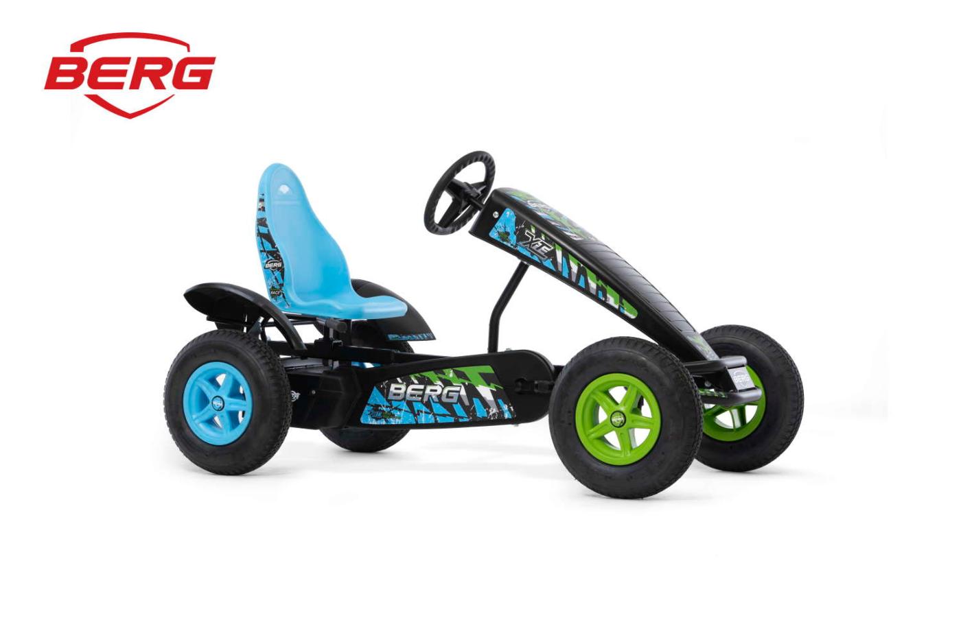 Kart de pedais BERG X-ITE elétrico com engranagens E-BFR-3