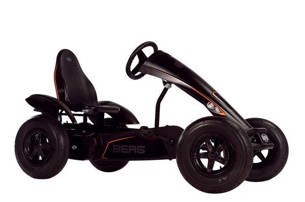Kart de pedales BERG BLACK EDITION eléctrico con marchas E-BFR-3