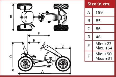Cotxes de pedals BERG SAFARI BFR-3 5