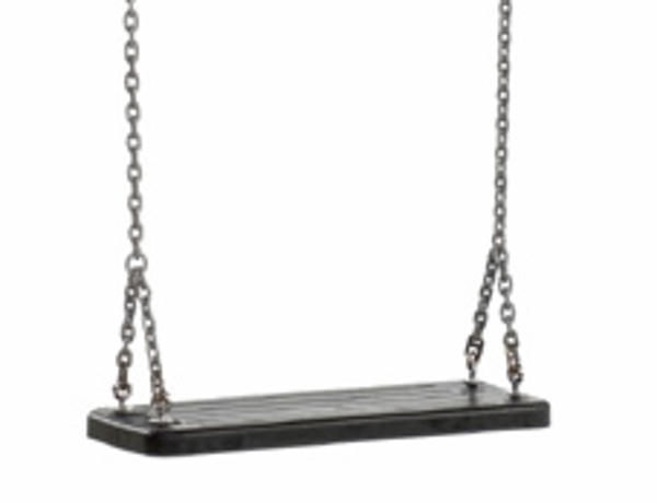 Assento de borracha com correias baloiço