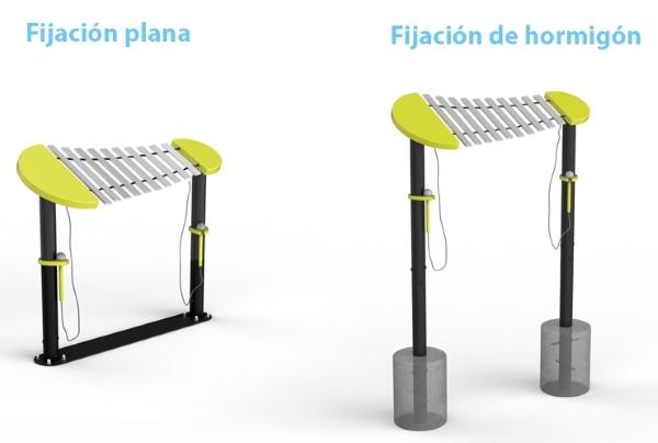 xilofono wind piano anclajes