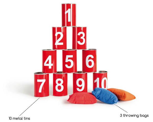 juego de latas de puntería Buiten Speel