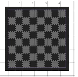 terra de seguretat de llosetes de cautxú en forma de puzzle fer un tauler d'escacs gegants per a l'exterior