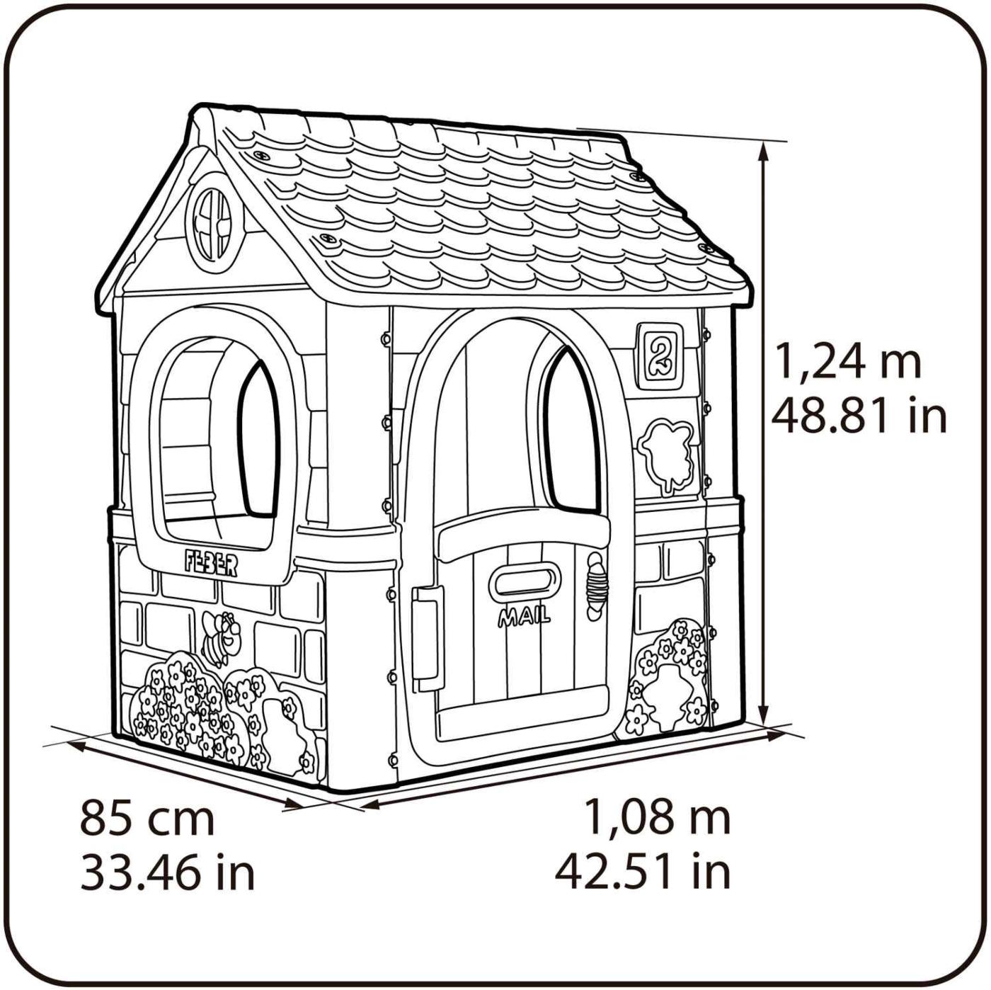 medidas Casinha Infantil CASUAL House