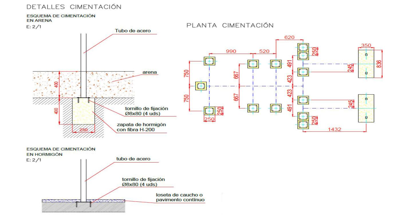 mides 1 Parc Infantil ESCORPÍ ús comercial