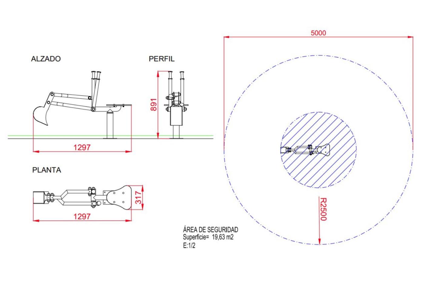 Excavadora Infantil de Arena
