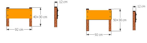 medidas Juego agility canino muros (resistencia)