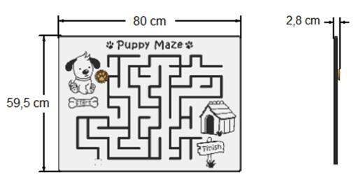 medias Panel de Juego Laberinto