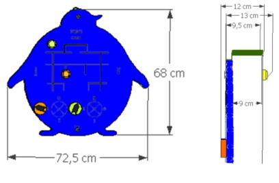 medidas Panel de Juego Polo Norte