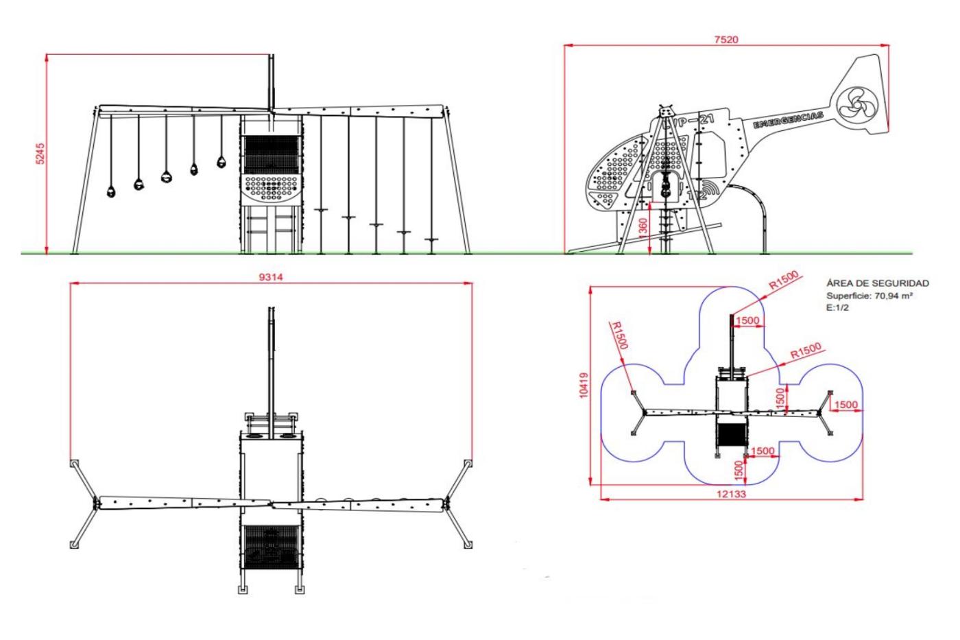 Helicóptero de Emergencias Infantil