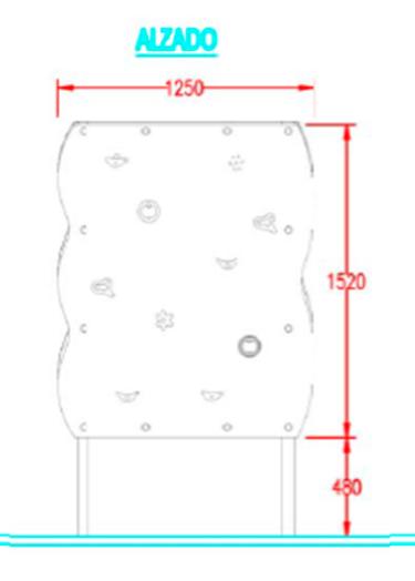 Rocódromo Infantil Inca