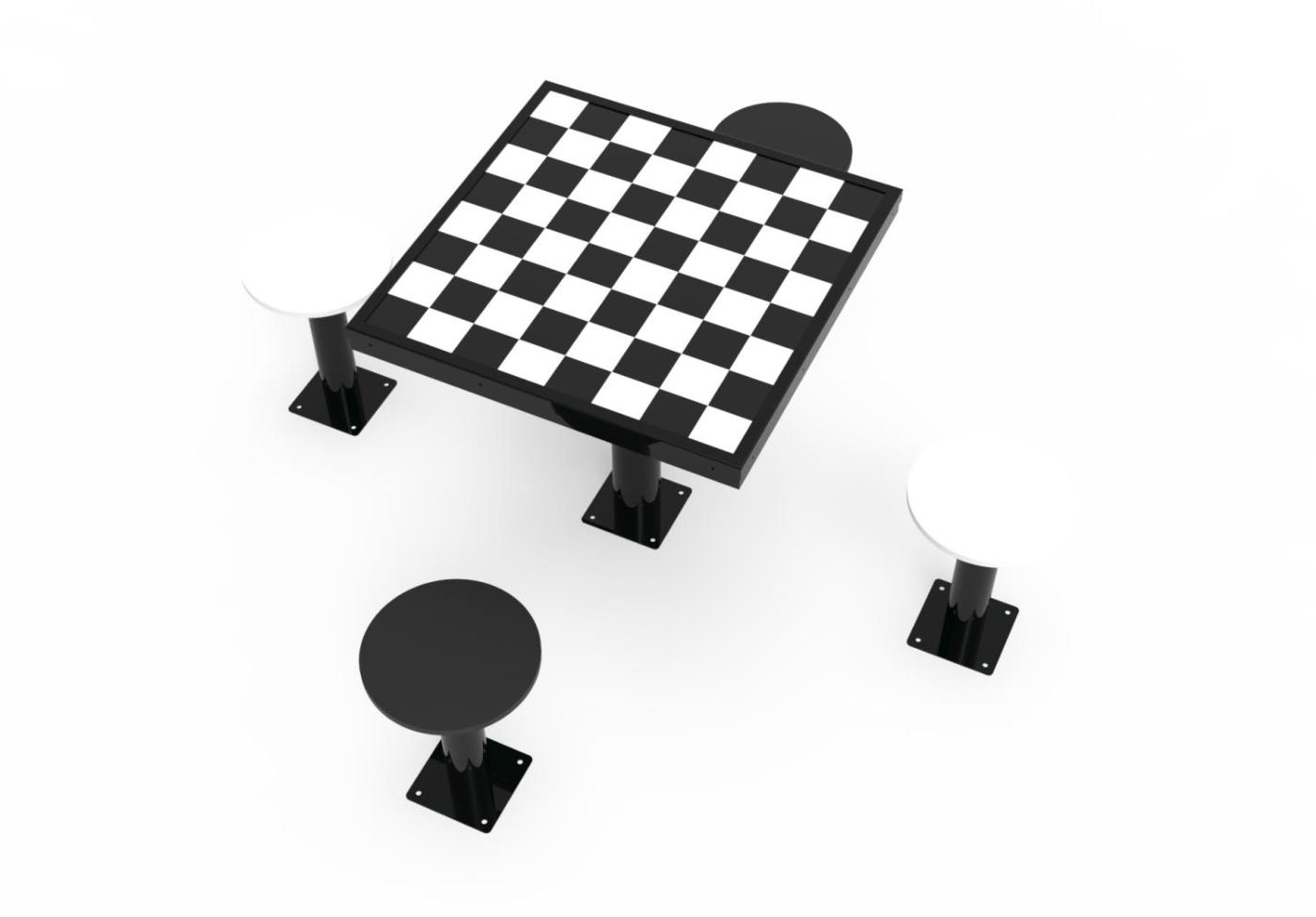 Mesa xadrez exterior