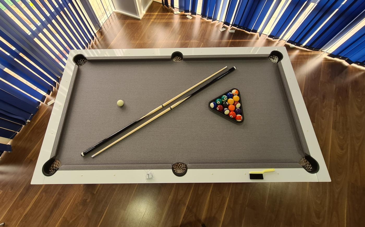 Mesa de bilhar conversível em mesa de estudo Masgames ROMA