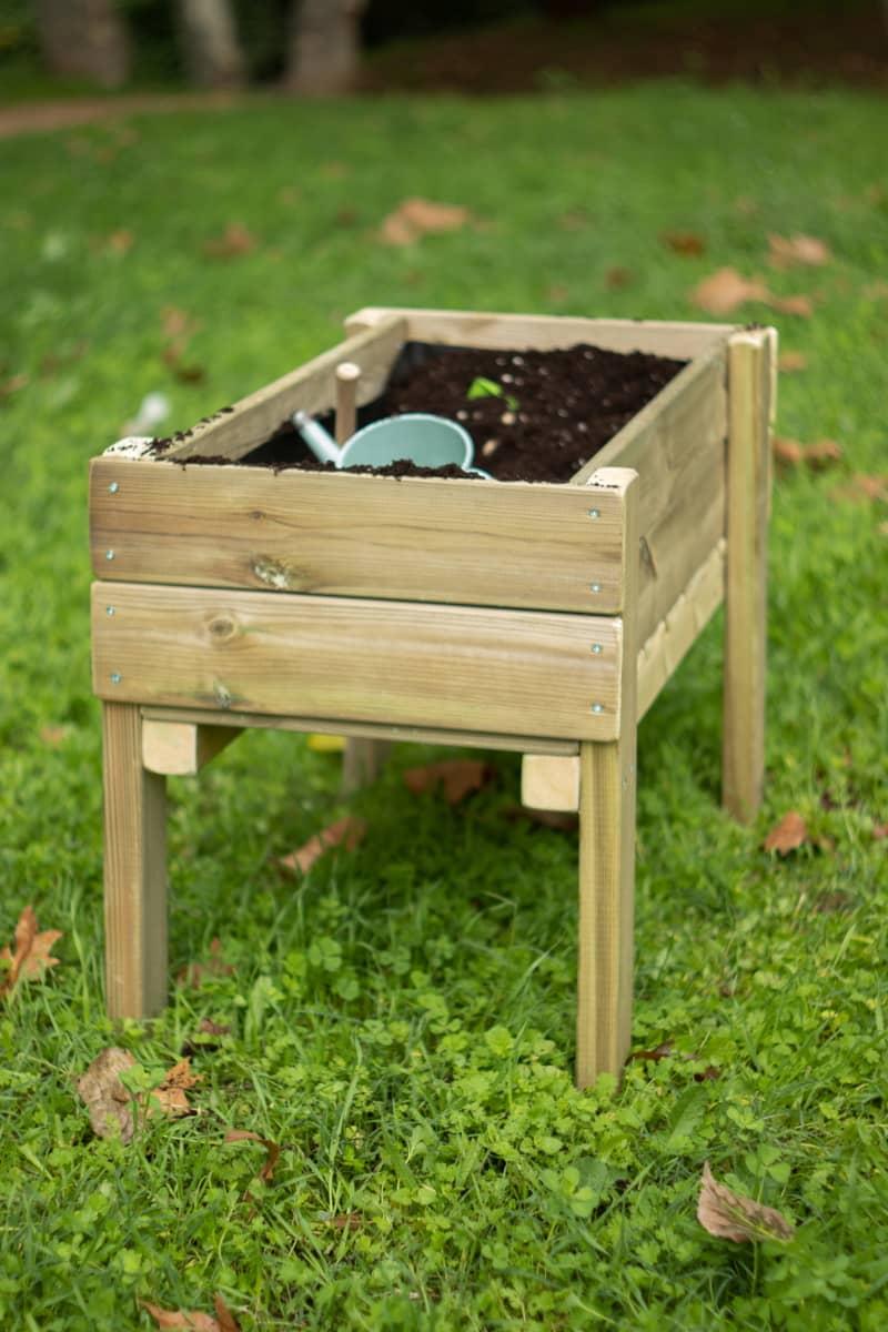 Mesa de cultivo infantil de madera tratada MASGAMES FORTIS Junior