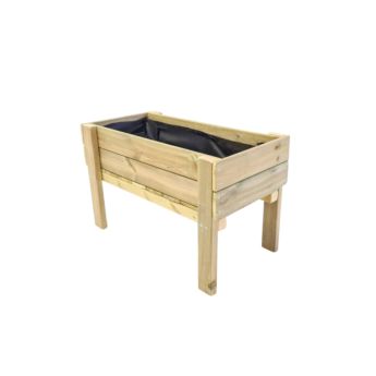 Jardinera de cultivo infantil de madera tratada MASGAMES FORTIS Junior