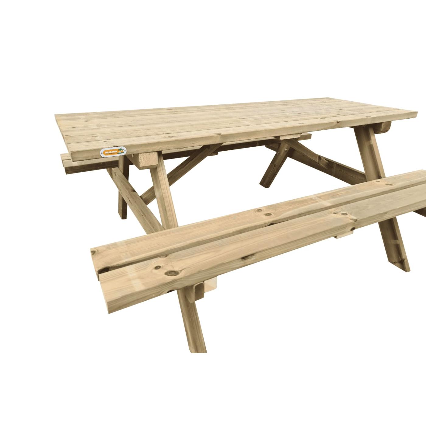 Mesa de madera para exterior MASGAMES TOLOSA