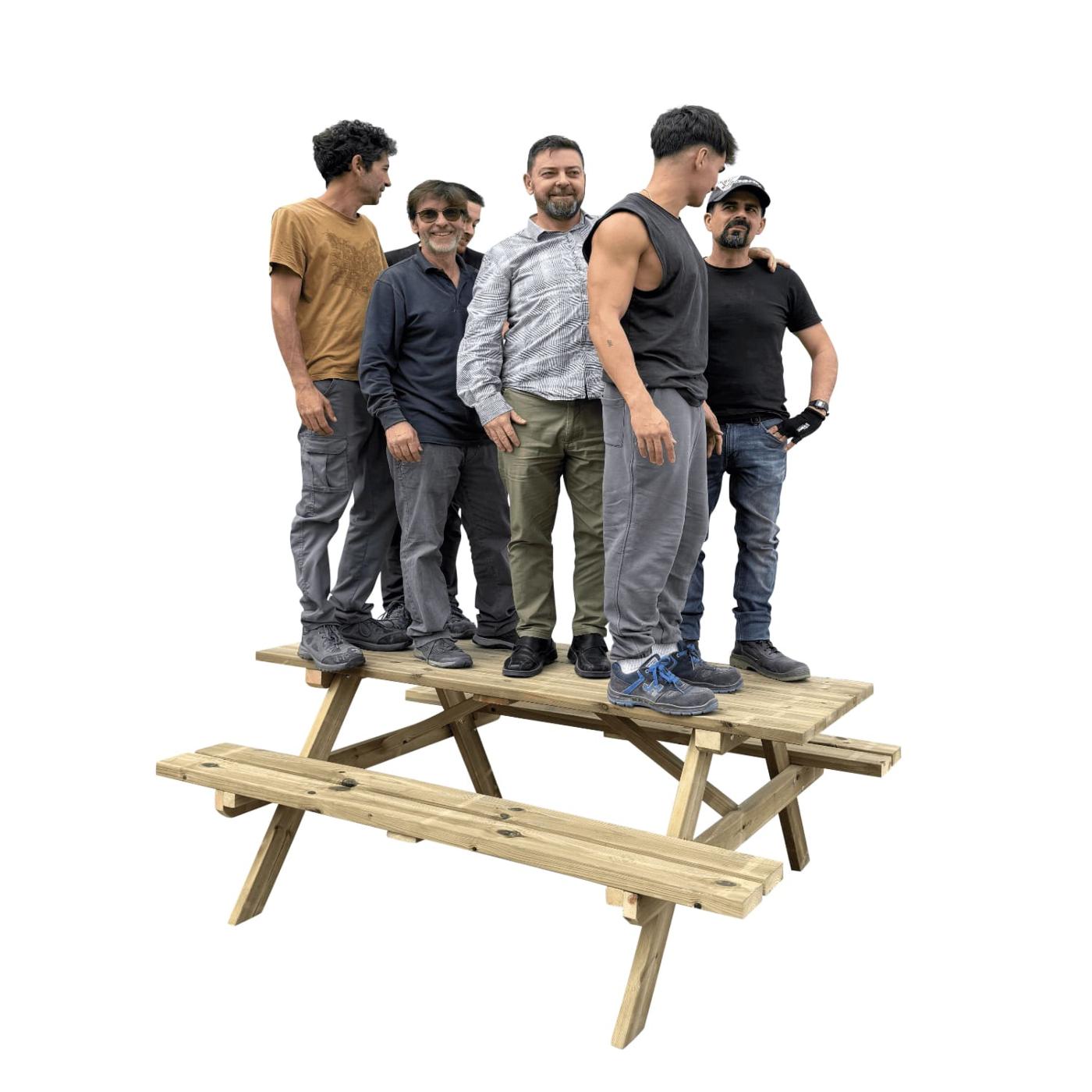 Mesa de madera para exterior MASGAMES TOLOSA