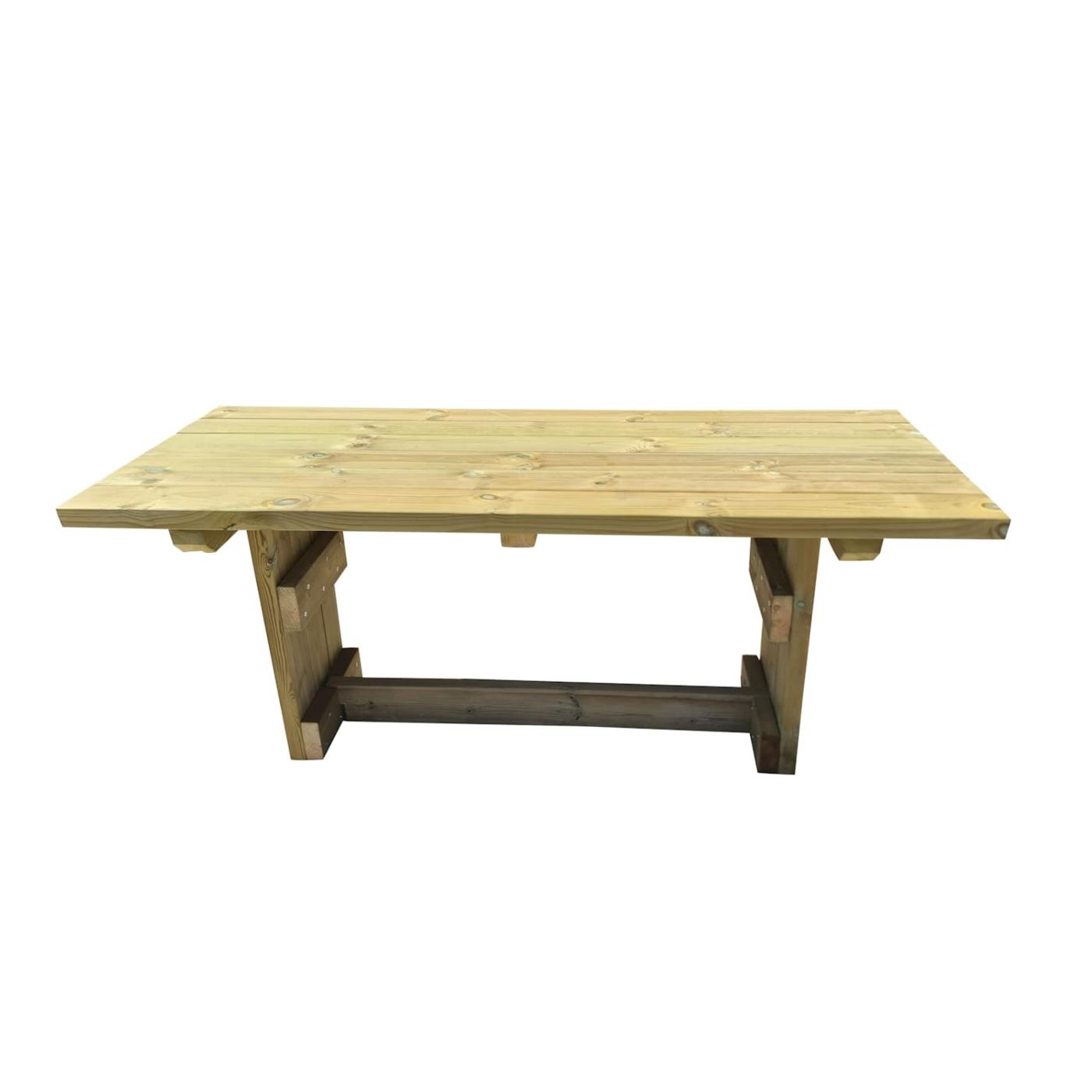 Mesa de madera para el exterior MASGAMES CALELLA