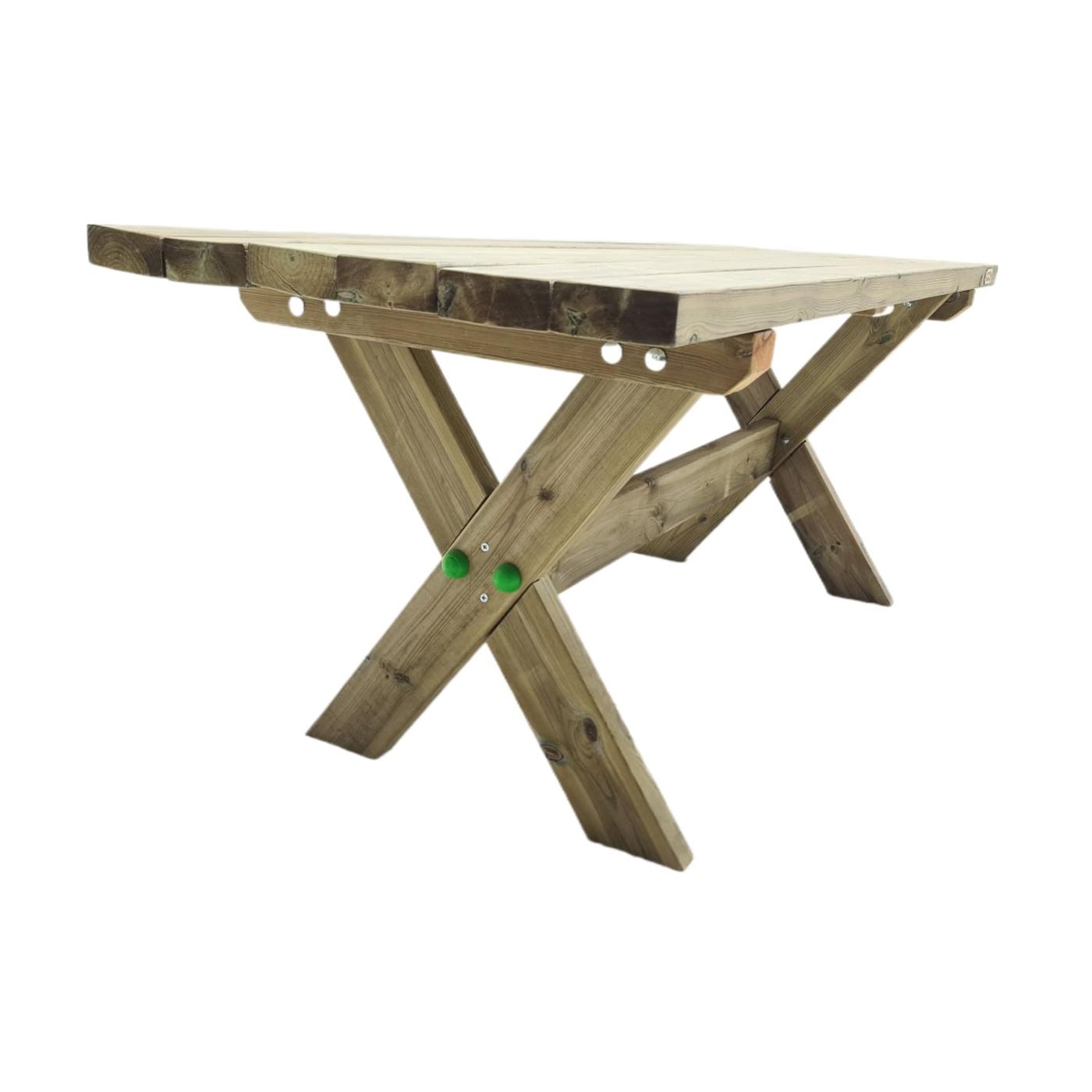 Mesa de madera exterior MASGAMES XERTA