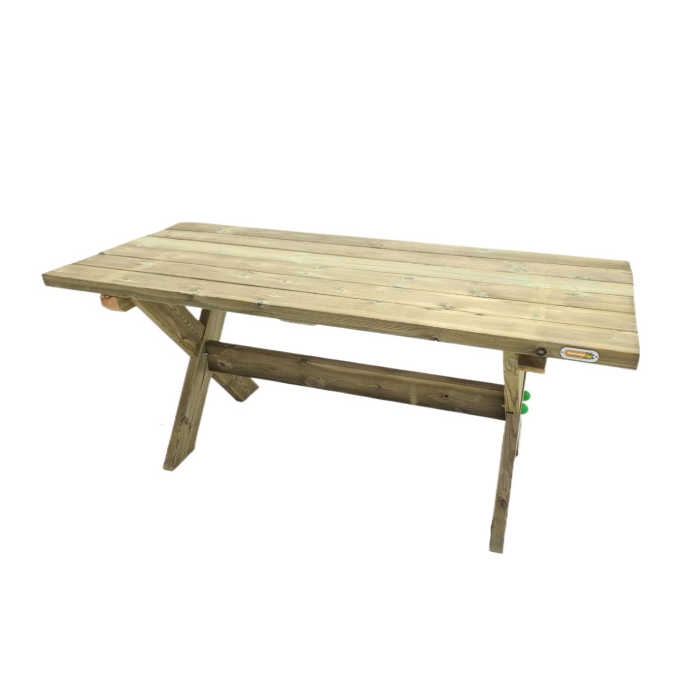 Mesa de madera exterior MASGAMES XERTA