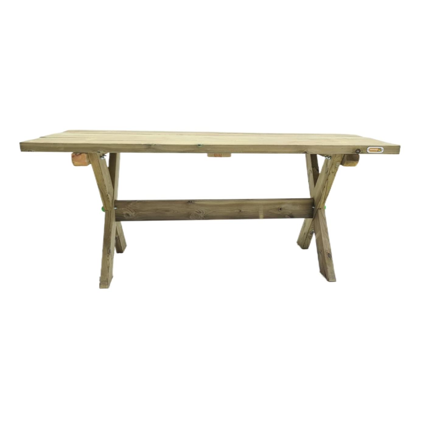 Mesa de madera exterior MASGAMES XERTA