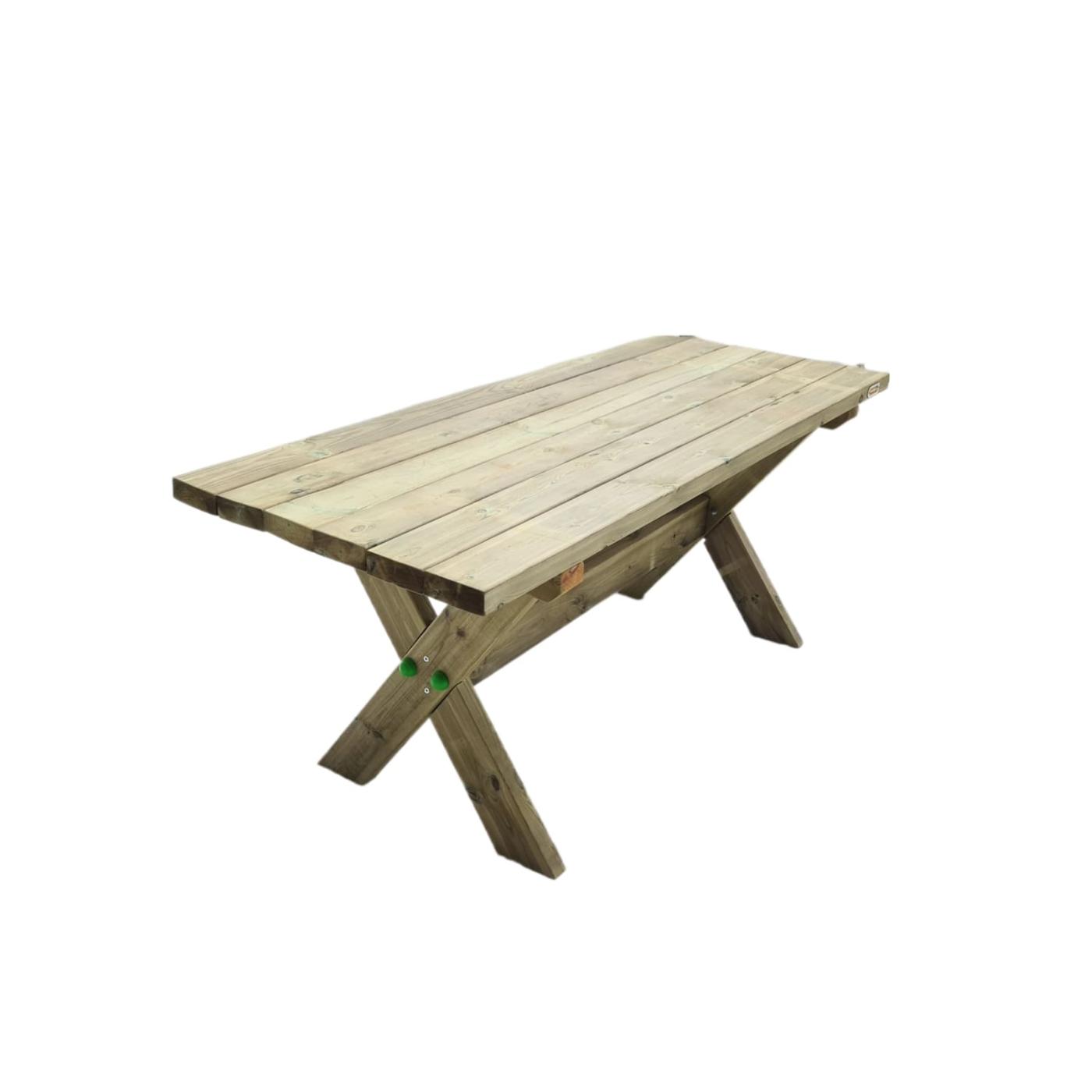 Mesa de madera exterior MASGAMES XERTA