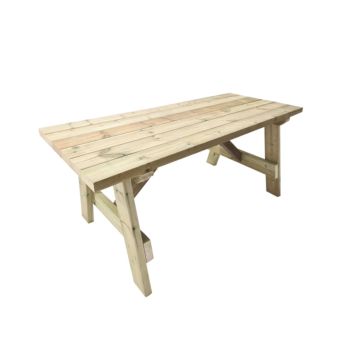Mesa de madera para el exterior MASGAMES ZURCH