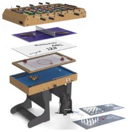 mesas multijuegos plegables