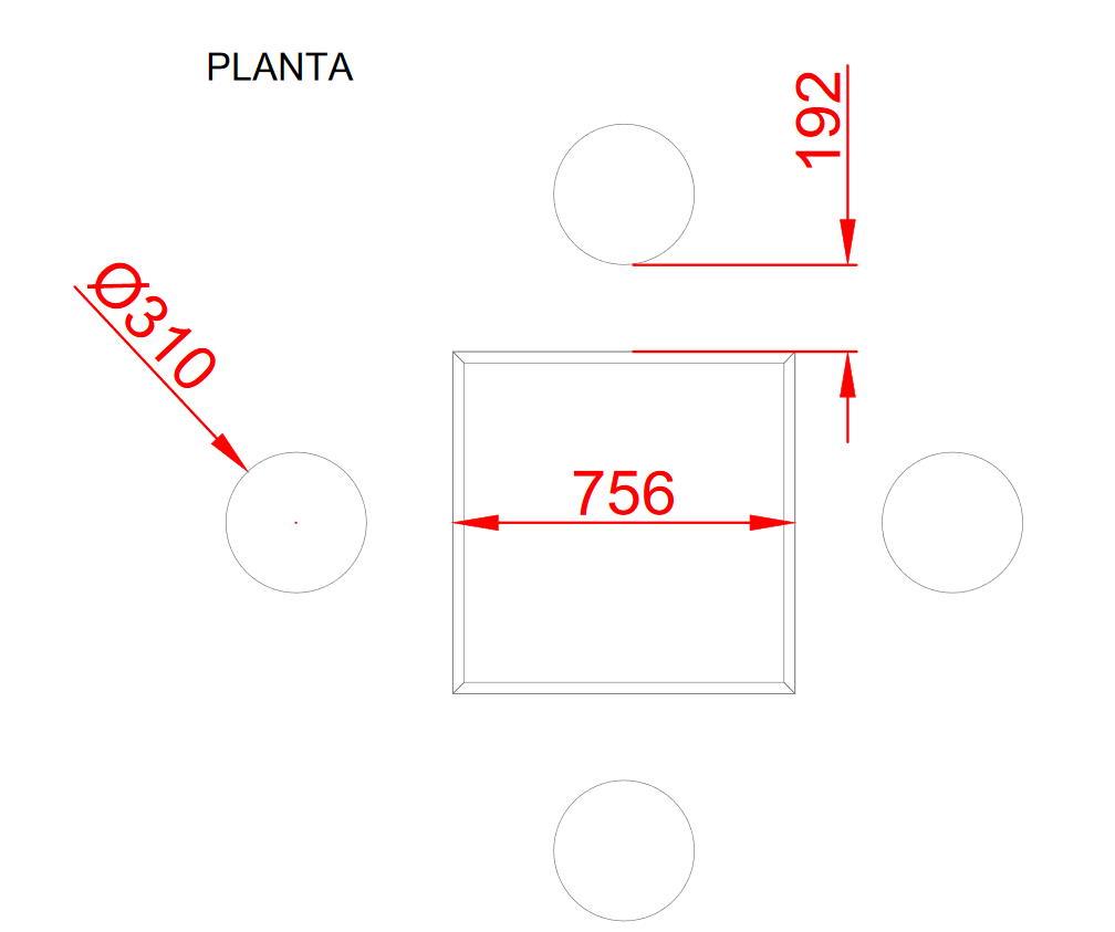 Mesa do jogo-da-glória para o exterior com 4 assentos 