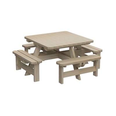 Mesa de picnic cuadrada infantil MASGAMES PERSIC