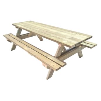 Mesa de piquenique em madeira MASGAMES MUNICH 240
