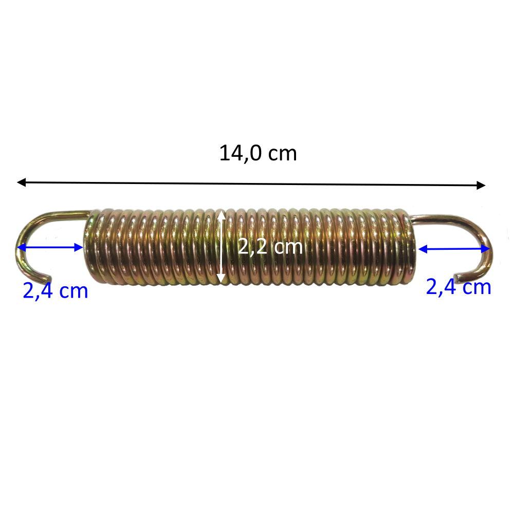 Molla de llit elàstic JUNIOR 140 mm de llarg