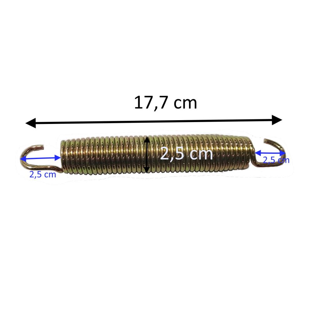 Molla de colxoneta elàstica MASGAMES de 177 mm de llarg