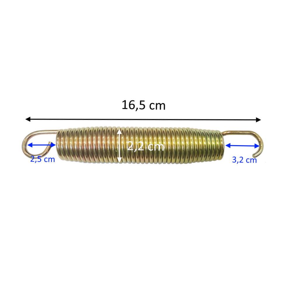 Muelles recambio camas elásticas masgames 165mm