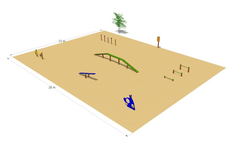 Circuito canino (7 elementos)