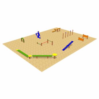 Circuito Canino II (8 elementos)