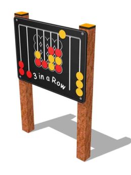 panel de juego 3 en línea