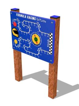 Panel de Juego Carrera de Coches