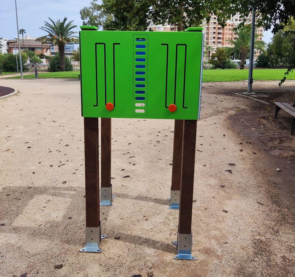 Panel lúdico LINIAS para ancianos