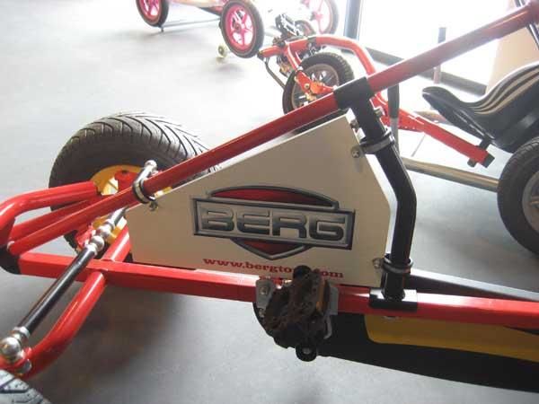 Suport publicitari per karts de pedals