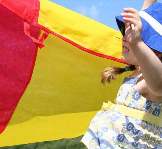 Juego del paracaídas de 250 cm con bolas de colores