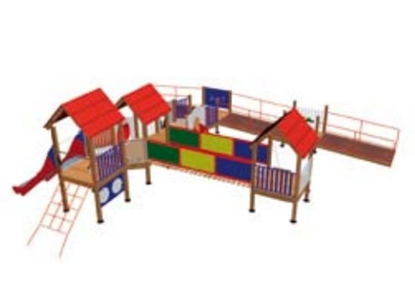 Parc infantil Europa projecte darrere