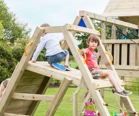 Parque infantil Masgames BELVEDERE L con Challenger challenger 1