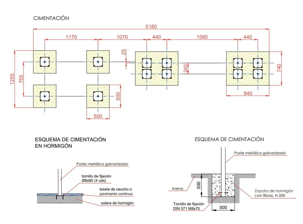 Conjunto modular parkour de Rennes