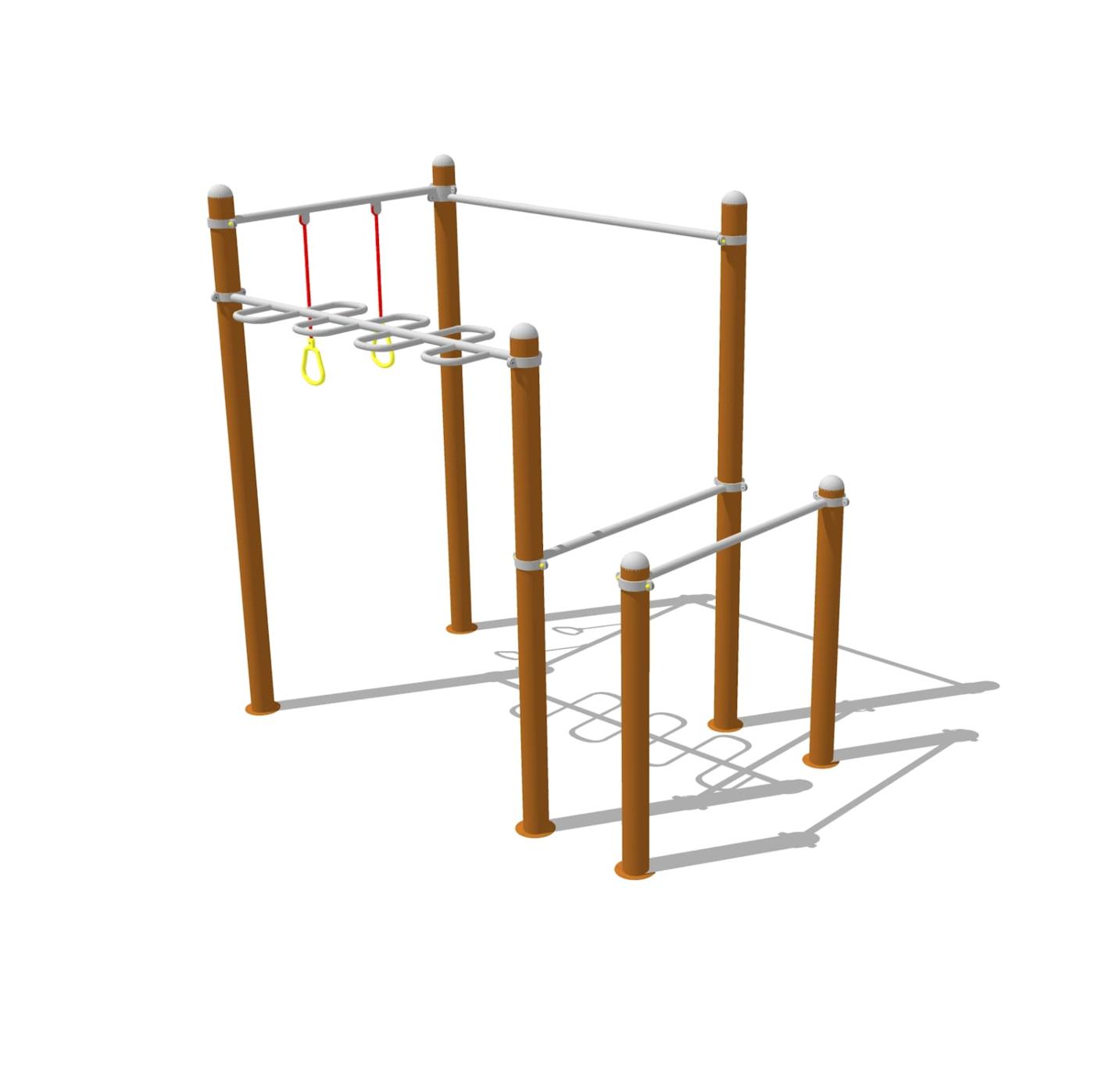 parque de calistenia para jóvenes NT114D