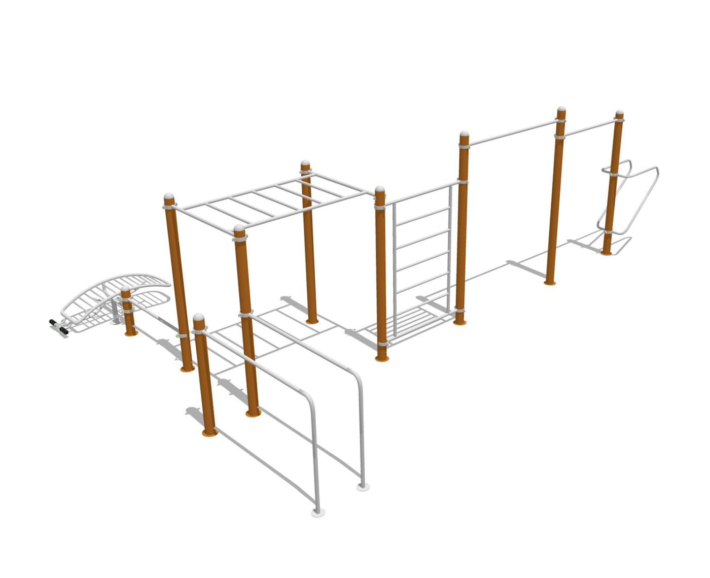 Parque calistenia street workout NT128G