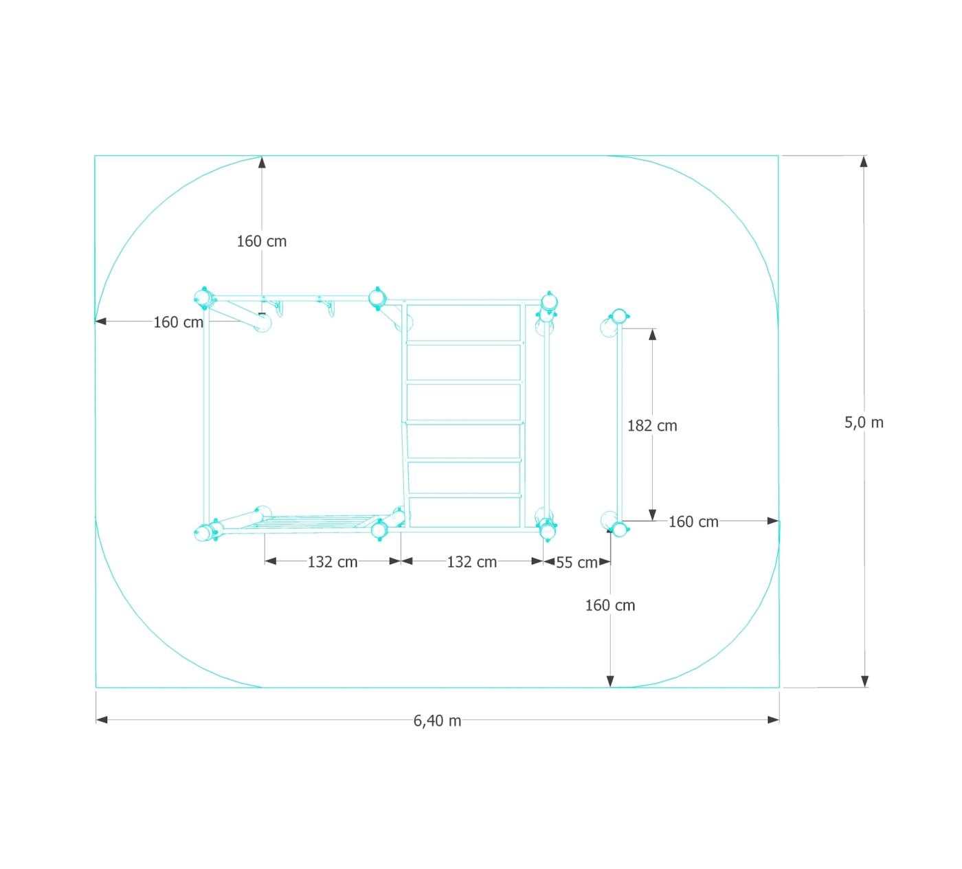 Parque Calistenia NT134 Institutos