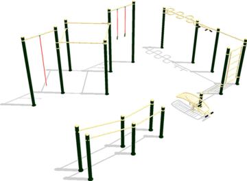 Parque Calistenia Workout NT165