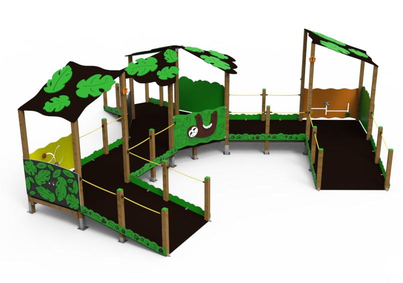 Parque Infantil TANZANIA Adaptado uso público