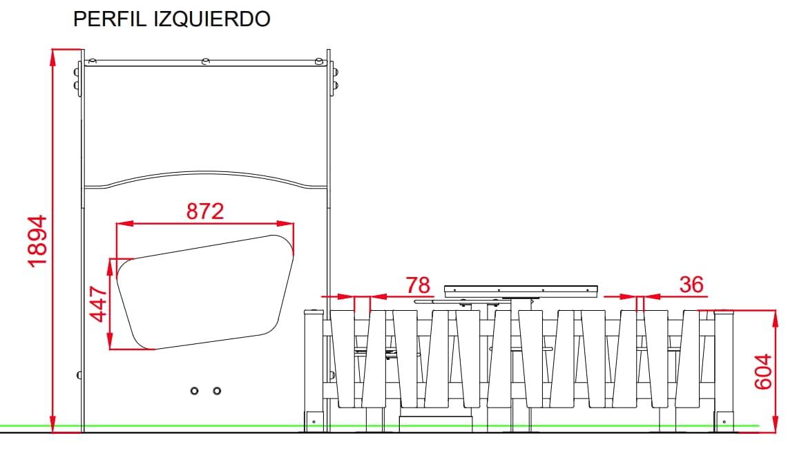 Parque infantil adaptado y homologado KARELIA